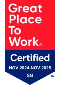 Great Place to Work®. Certified November 2024 - Novembeer 2025.